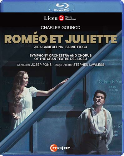 グノー：オペラ《ロメオとジュリエット》/ ジュゼップ・ポンス、リセウ大劇場管弦楽団 ・合唱団ほか (Gounod : Romeo et Juliette / Josep Pons, Gran Teatre Del Liceu) [Blu-ray] [Import] [日本語帯・解説付]